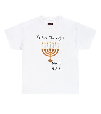 #ad Ye Are The Light Unisex Heavy Cotton Tee Express Delivery Available $35.00