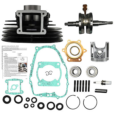 #ad Piston Cylinder Crank Motor Rebuild FOR Yamaha Blaster 200 66 Gasket Seal Kit $178.28