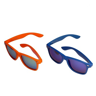 #ad 2x Volkswagen Sunglasses Orange and Blue UV Protection Original $10.55