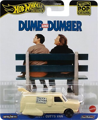 #ad #ad Hot Wheels Premium Pop Culture Mutt Cutts Van Dumb and Dumber 1 64 Diecast Car $17.89