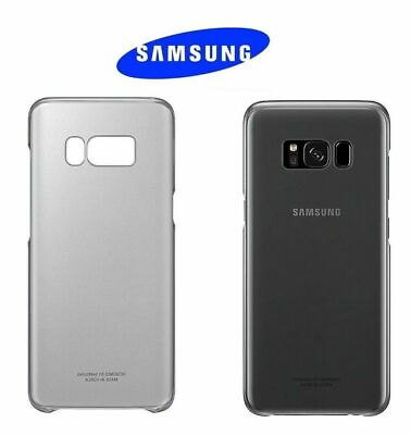 #ad Lot of 2 x Samsung Galaxy S8 PLUS Cover case Clear Protective Cover Black 2 Pcs $1.00