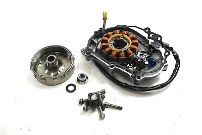 #ad 2018 Yamaha YZ450F Stator with Flywheel and Cover OEM $239.95
