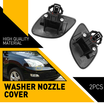 #ad 2PCS Headlight Washer Nozzle Cover Set LeftRight Side For Lexus RX330 RX350 $13.99