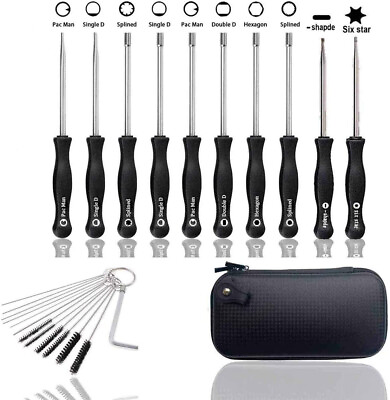#ad 10 Pcs Carburetor Adjustment Tool Kit for Common 2 Cycle Small Engine US Stock $17.95