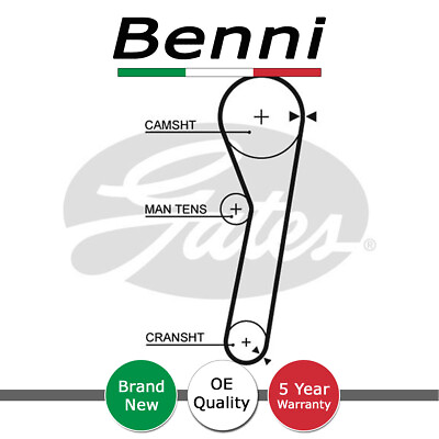 #ad Timing Cam Belt Benni Fits Daihatsu Hijet 1987 1998 0.8 1.0 Other Models GBP 23.01