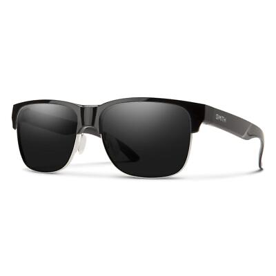 #ad NEW Smith Lowdown Split Sunglasses Matte Black Chromapop Polarized Black $138.29
