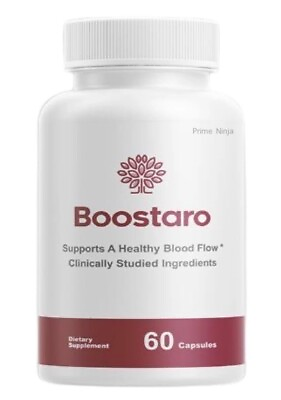 #ad Boostaro Capsules Boostaro Blood Flow Support for Men Max Strength 1 Bottle $20.75