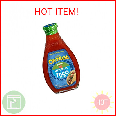 #ad #ad Ortega Taco Sauce Original Thick and Smooth Mild 16 Ounce $5.35