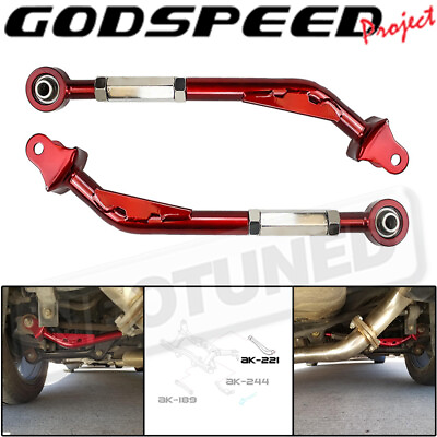 #ad GODSPEED FOR LEGACY 00 03 BE BH ADJUSTABLE REAR LATERAL ARM ALIGNMENT GSP $153.00