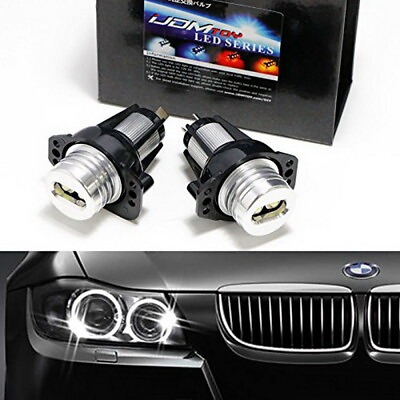 #ad 12W CREE LED Angel Eyes Ring Marker Bulbs Lights For 06 08 BMW E90 E91 3 Series $30.59