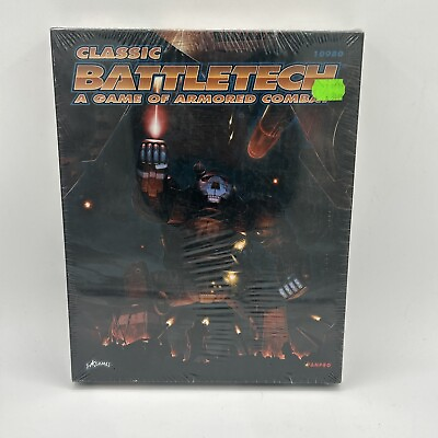 #ad CLASSIC BATTLETECH Game of Armored Combat 10980 Box 2002 WizKids Fanpro *NEW* $169.99