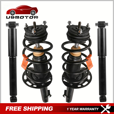 #ad 4Pcs Complete Shocks Struts Absorbers For 2006 2007 Ford Focus Front amp; Rear $114.95