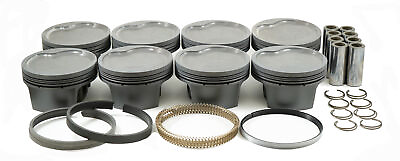 #ad Mahle MS for Piston Set Ford 514ci 4.44in Bore 4.150in Stroke 6.7in Rod 0.990 $812.41