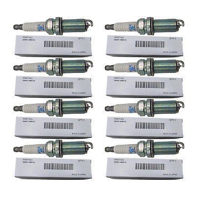 #ad Set 8PCS FOR ngk Iridium Platinum Spark Plugs for NISSAN 22401 5M015 PLFR5A 11 $34.19