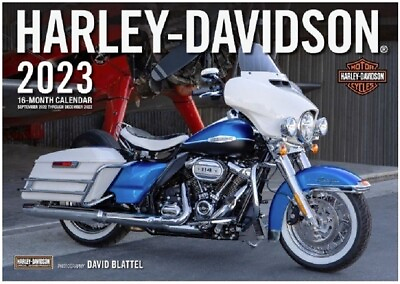#ad New 2023 HARLEY DAVIDSON MOTORCYCLES DELUXE WALL CALENDAR $11.92