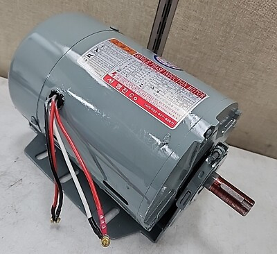 #ad NEW Single Phase Induction Motor 1HP 1740RPM 4P $199.99