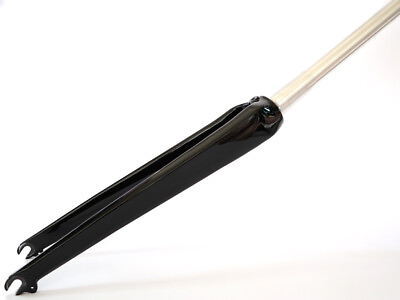 1 1 8quot; to 1 1 4quot; Road Bike Carbon 700C Tapered Fork Black 570g $85.00