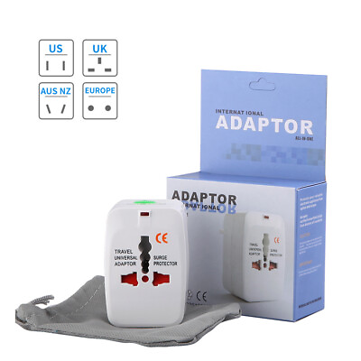 #ad 3in1 International Travel Plug Power Adapter Detachable Universal Converter Kits $5.59