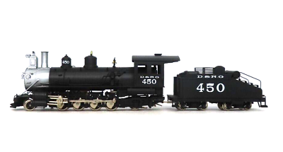 #ad WESTSIDE MODEL COMPANY Damp;RGW CLASS K 27 COMPOUND 2 8 2 MIKADO HOn3 SCALE BRASS $400.99