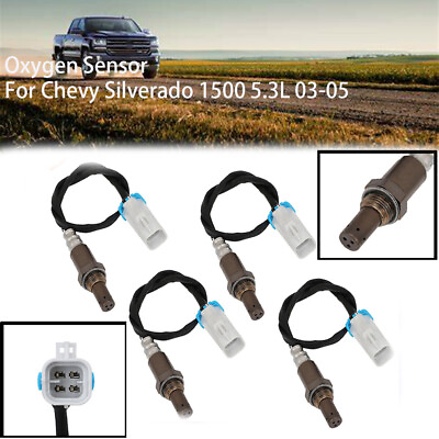 #ad 4X Upstream Downstream Oxygen Sensor for Chevy Silverado 1500 Tahoe GMc Sierra $59.39
