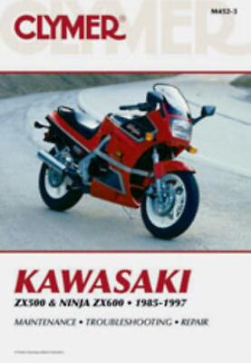#ad Kawasaki ZX500 Ninja ZX600 1985 1997 Clymer Workshop Manual Service Repair $67.75
