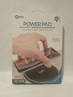 #ad High Speed Wireless Charging Pad 10w For Any Apple Or Android Qi Enabled Phone $10.79