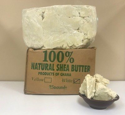 #ad RAW AFRICAN SHEA BUTTER Organic Unrefined WHITE IVORY Pure Premium Quality $159.98