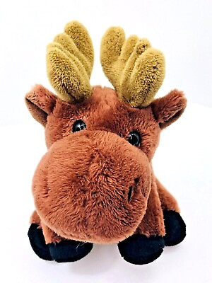 #ad Wild Republic Small Brown Moose 5quot; Plush Cuddlekin $9.68