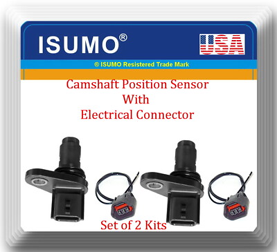 #ad 2 X Camshaft Position Sensor W Connector Fits:OEM# EY00A Nissan amp; Infiniti 08 19 $48.79