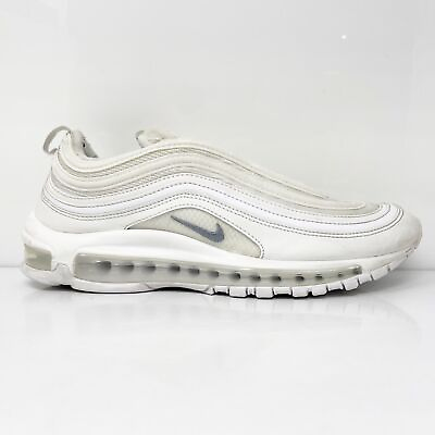 #ad Nike Mens Air Max 97 921826 101 White Casual Shoes Sneakers Size 8.5 $40.49