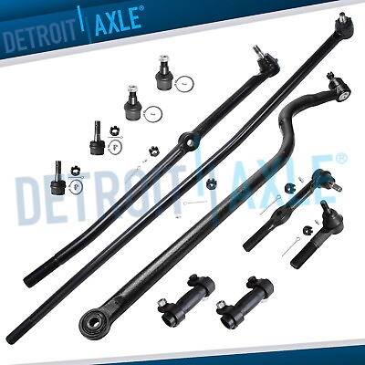 #ad 4WD Front Ball Joints Tie Rods Suspension Kit for 1994 1997 Dodge Ram 2500 3500 $175.42
