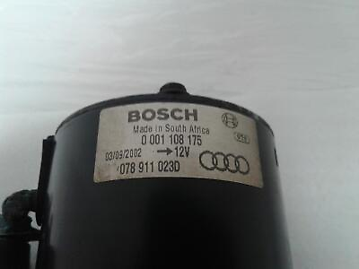 #ad Used Starter Motor fits: 2003 Audi a4 3.0 Grade A $84.54