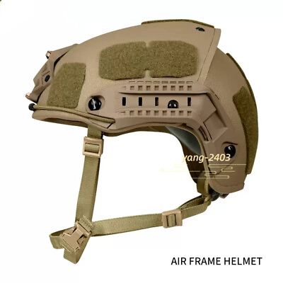 #ad Aramid AirFrame Advanced Combat Armor Hats NIJ IIIA Tactical Bulletproof Helmet $363.80