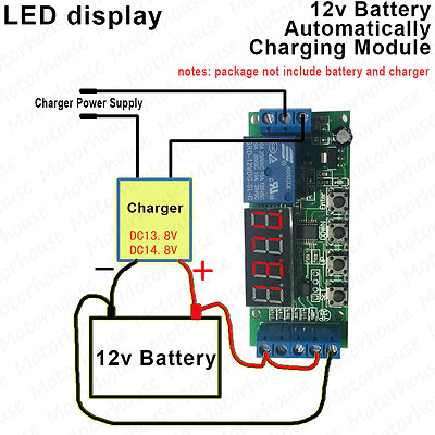 12V Battery Automatic Charging Controller Protection Module Auto Charger board $8.25