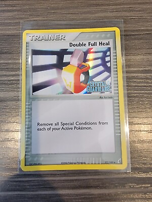 #ad Pokemon car EX Crystal Guardians Reverse Holo Double Full Heal 77 100 NM MINT $9.99