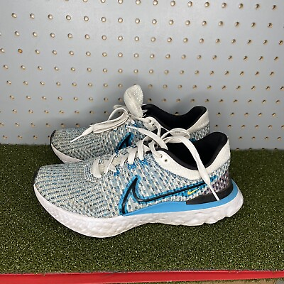 #ad Nike React Infinity 3 Running Shoes DH5392 102 White Blue Size Men 6.5 Women 8 $69.99
