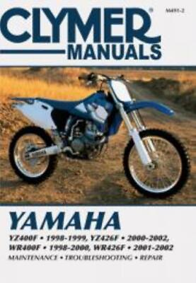 #ad Yamaha YZ400F YZ426F WR400F WR426F 1998 2002 Clymer Workshop Manual Service $69.50