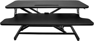 #ad 34 inches Height Adjustable Home Office Desk Converter Computer Desk Riser $58.79