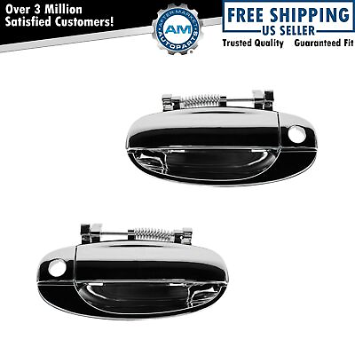 #ad Door Handles Exterior Chrome Front Left amp; Right Pair Set for Aveo 5 G3 Wave $31.99