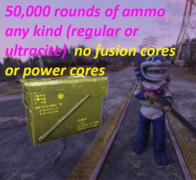 #ad ⭐️ ⭐️⭐️ 50000 Rounds of ammo Ultracite or reg PC $5.00