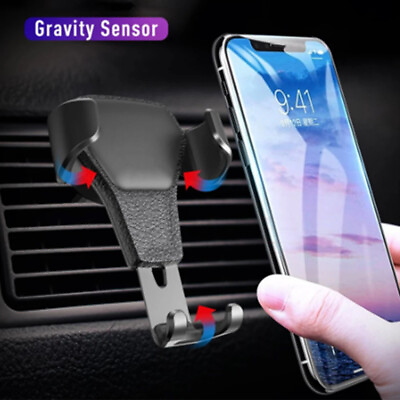 #ad Universal Gravity Car Holder Mount Air Vent Stand Cradle For Mobile Cell Phone $4.91