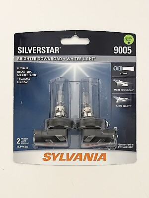 #ad #ad Sylvania 9005 SilverStar High Performance Halogen Headlight Pair Set 2 Bulbs $21.99