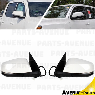 #ad For Toyota Tacoma White Power Heated Mirror With Signal Pair Leftamp;Right Side $384.80
