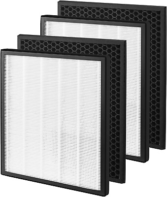 #ad 2 HEPA 2 Carbon Filters for Levoit Purifier LV PUR131 LV PUR131 RF $38.77