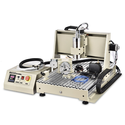 #ad CNC Router Engraver 1500W 6040 4 Axis Mill Cutter Drilling Engraving Machine $1139.05