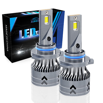 #ad 2X 9006 HB4 LED Headlight Bulbs Conversion Kit Low Beam Lamps Cool White $64.99