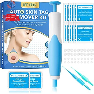 2 in 1 Auto Micro Skin Tag Remover Device Kit Safe Painless Removal 2 8 mm Tool $12.79