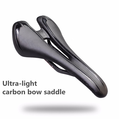 #ad full carbon fiber bow EVO sponge mtb road bike Seat cushion bicycle saddle $21.99