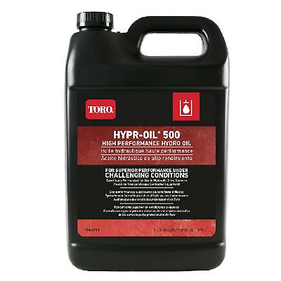 #ad Genuine OEM Toro Gallon Hypr Oil 500 High Performance Hydro Oil 114 4714 $57.99