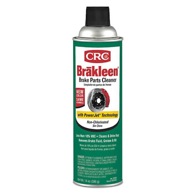 CRC 05050 BRAKLEEN Brake Parts Cleaner Non Chlorinated 14oz Degreaser Spray $14.99